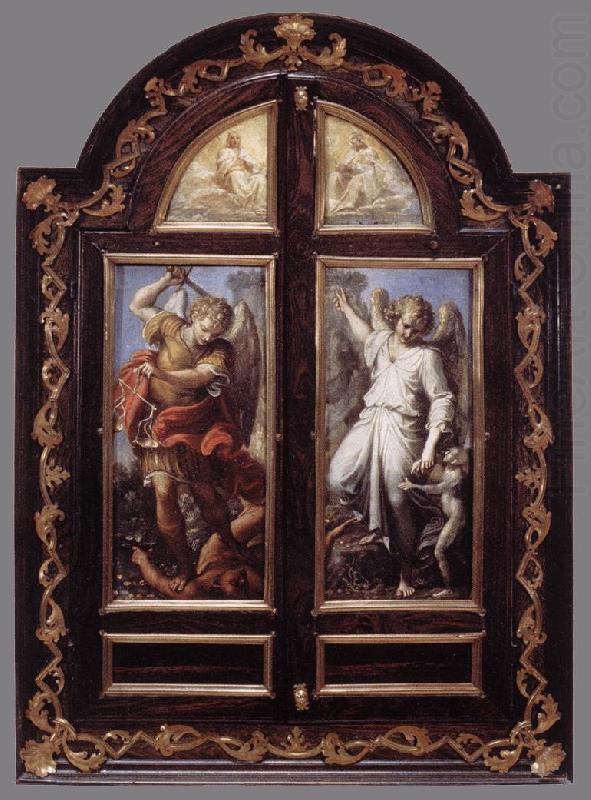 Triptych dsf, CARRACCI, Annibale